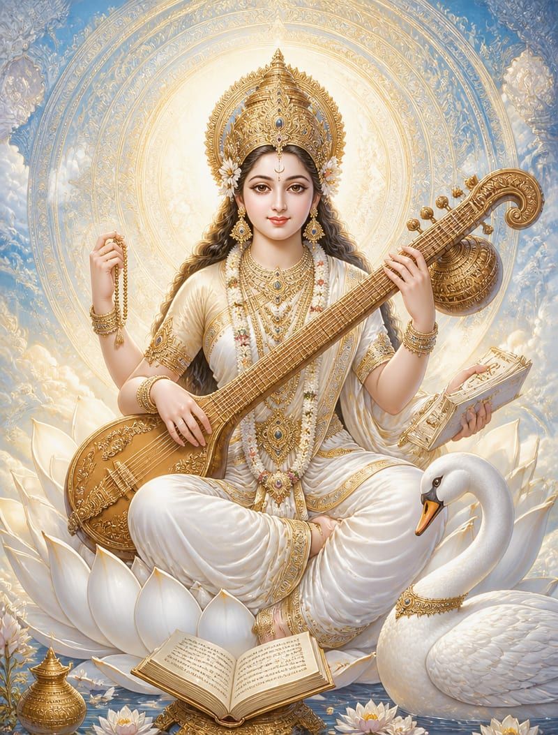 Goddess Saraswati